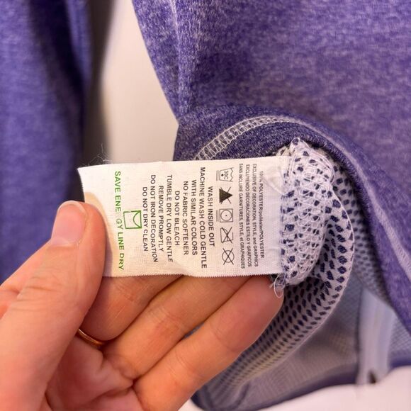 Majestic Women’s Minnesota Vikings Purple Full Zip Up Jacket Medium - Picture 6 of 6